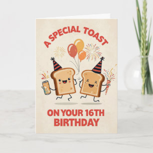 Alles Gute zum 16. Geburtstag Karte