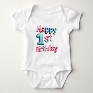 Alles Gute zum 1. Geburtstag - Glückwunsch zum 1. Baby Strampler