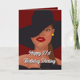 Alles Gute zum 21. Geburtstag Darling Karte