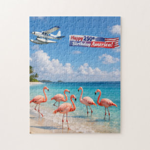 Alles Gute zum 250. Geburtstag Amerika Flamingos a