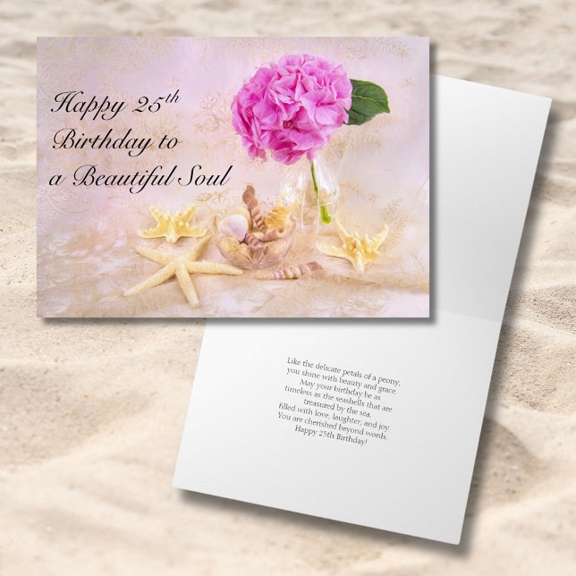 Alles Gute zum 25. Geburtstag! Karte (Von Creator hochgeladen)