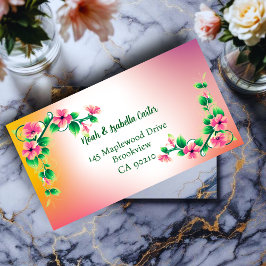 Alles Gute zum 25. Jahrestag Adressaufkleber