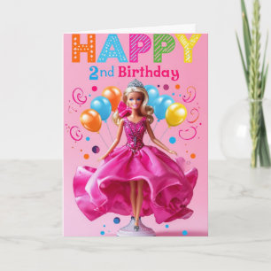 Alles Gute zum 2. Geburtstag Karte