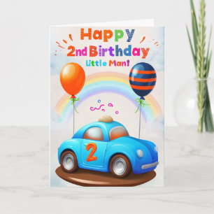 Alles Gute zum 2. Geburtstag Karte