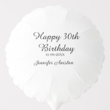 Alles Gute zum 30. Geburtstag hinzufügen Name Datu