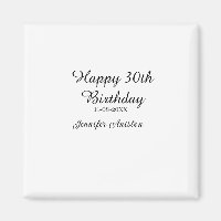 Alles Gute zum 30. Geburtstag hinzufügen Name Datu