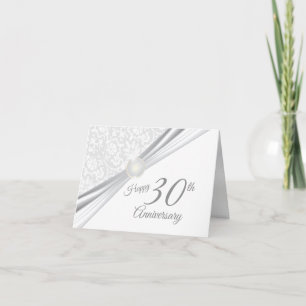 Alles Gute zum 30. Hochzeitstag Karte