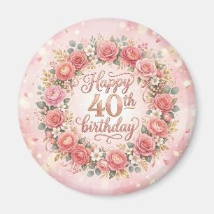 Alles Gute zum 40. Geburtstag Magnet