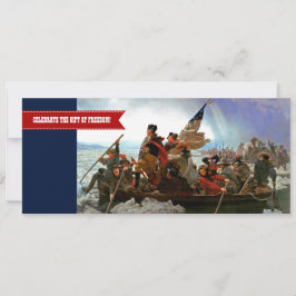 Alles Gute zum 4. Juli. Fine Art Custom Flat Card Einladung