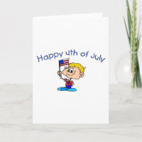 Alles Gute zum 4. Juli (Junge)
