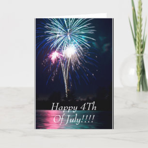 Alles Gute zum 4. Juli!!!! Karte
