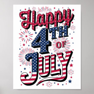 Alles Gute zum 4. Juli Poster