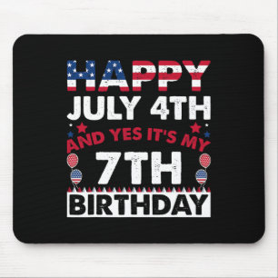 Alles Gute zum 4. Juli und Ja, es ist meine 7. Geb Mousepad