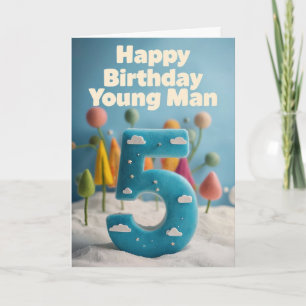 Alles Gute zum 5. Geburtstag Karte