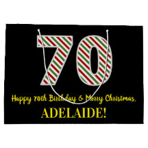 Alles Gute zum 70. Geburtstag & Frohe Weihnachten,