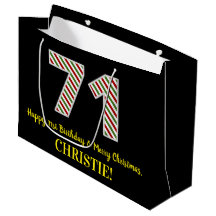 Alles Gute zum 71. Geburtstag & Frohe Weihnachten,