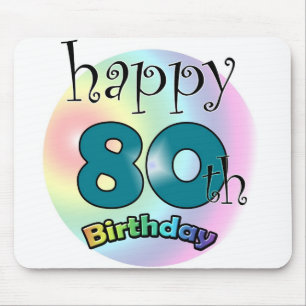 Alles Gute zum 80. Geburtstag Mousepad