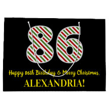 Alles Gute zum 86. Geburtstag & Frohe Weihnachten,