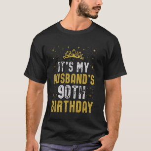 Alles Gute zum 90. Geburtstag meines Ehemanns 1935 T-Shirt