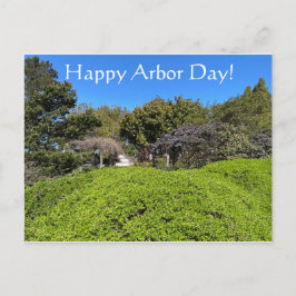 Alles Gute zum Arbor Day! Postkarte