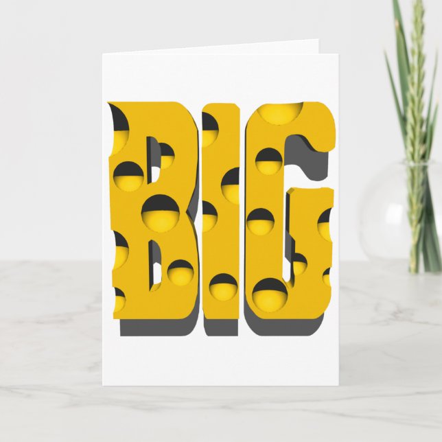 Alles Gute zum Big Cheese Day! Karte (Vorderseite)