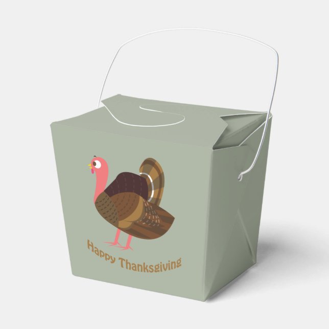 Alles Gute zum Erntedankfest! Türkei Geschenkschachtel (Vorderseite)