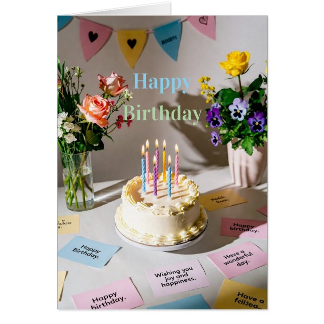 Alles Gute zum Geburtstag (Vorne)