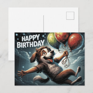 Alles Gute zum Geburtstag 2026 Postkarten Hund -3