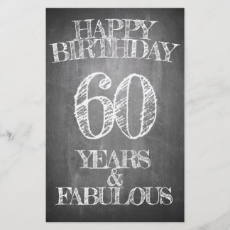 Alles Gute zum Geburtstag - 60 Jahre & Fabulous in