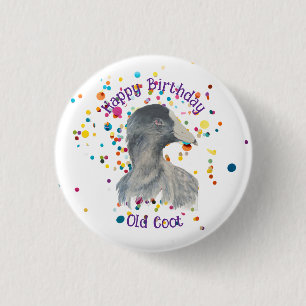 Alles Gute zum Geburtstag Alter Kauz Über den Berg Button