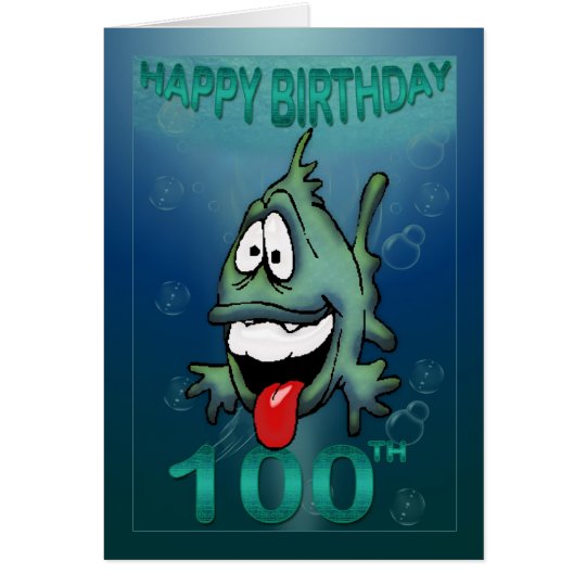 Alles Gute zum Geburtstag altert 100. Geburtstag Karte