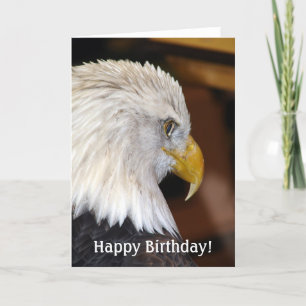 Alles Gute zum Geburtstag! American Bald Eagle Karte