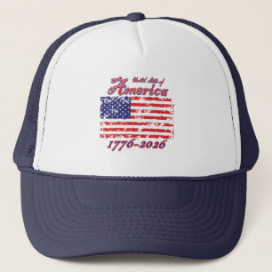 Alles Gute zum Geburtstag Amerika 250. Truckerkappe