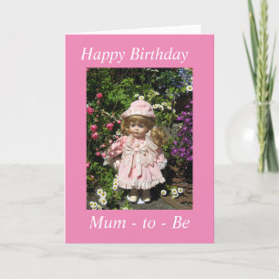 Alles Gute zum Geburtstag an werdende Mütter Karte