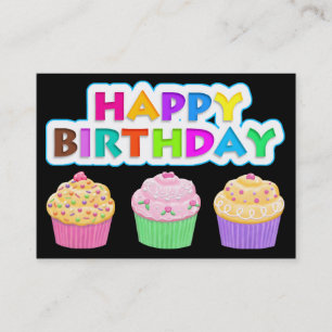 Alles Gute zum Geburtstag auf Visitenkarten ! SRF Visitenkarte