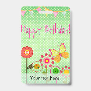 Alles Gute zum Geburtstag Ausweis