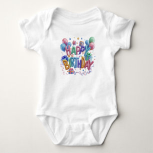 Alles Gute zum Geburtstag :-) Babybodysuit Baby Strampler