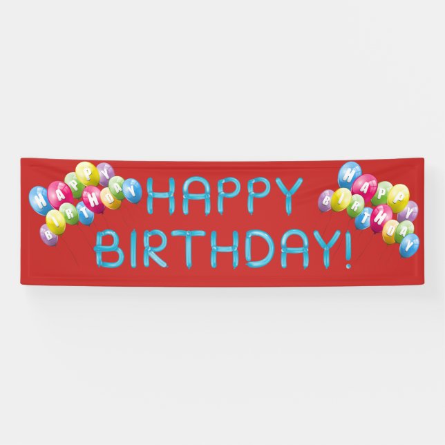 Alles Gute zum Geburtstag Banner (Horizontal)