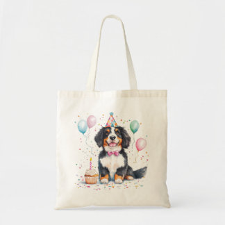 Alles Gute zum Geburtstag Berner Sennenhund Tragetasche