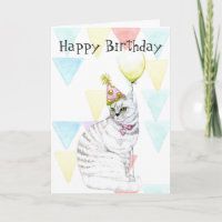 Alles Gute zum Geburtstag bis zum Meow | Kitty mit