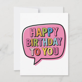Alles Gute zum Geburtstag Blase Einladung