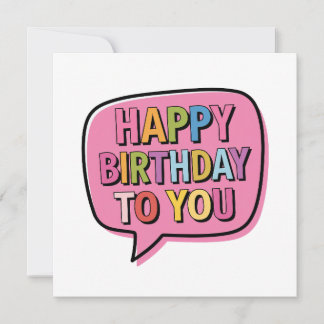 Alles Gute zum Geburtstag Blase Einladung