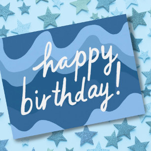 ALLES GUTE ZUM GEBURTSTAG Bunte Coole & Lustige We Postkarte