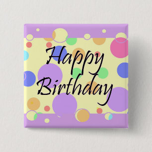 Alles Gute zum Geburtstag Button