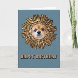 Alles Gute zum Geburtstag Chihuahua Karte