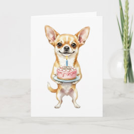 Alles Gute zum Geburtstag Chihuahua-Mama Süßer Hun Karte