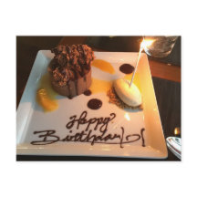 Alles Gute zum Geburtstag Dessert