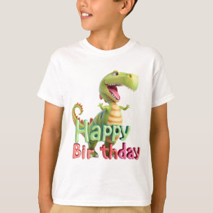 Alles Gute zum Geburtstag Dinosaurier – Lustiges D T-Shirt