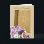 Alles Gute zum Geburtstag Elizabeth, Gebets-Buch Karte<br><div class="desc">Alles Gute zum Geburtstag Elizabeth,  Gebets-Buch und Blumen</div>