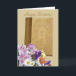 Alles Gute zum Geburtstag Elizabeth, Gebets-Buch Karte<br><div class="desc">Alles Gute zum Geburtstag Elizabeth,  Gebets-Buch und Blumen</div>